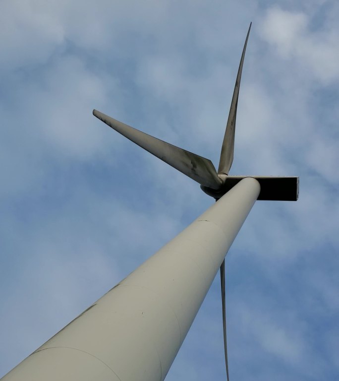 风力发电 风电站 风车能源 竖屏实拍视频