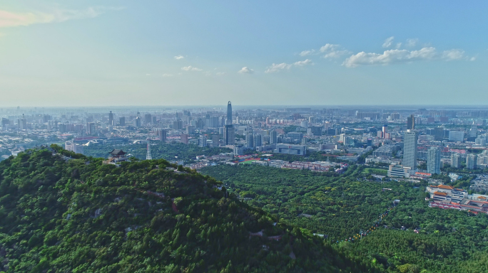 千佛山航拍及延时大全4K