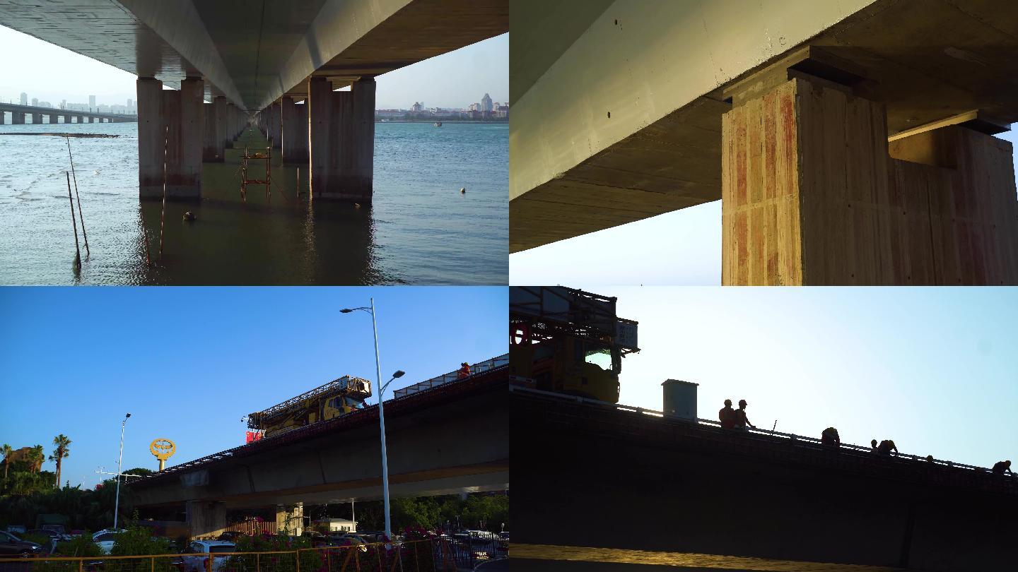 跨海大桥的施工与维护