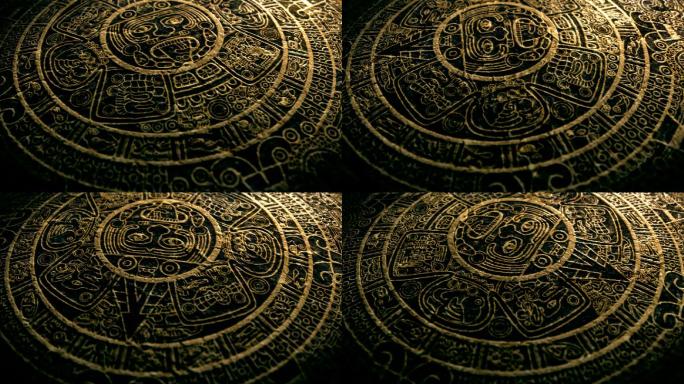 阿兹特克太阳石墨西哥阿斯特克人巨石珍品