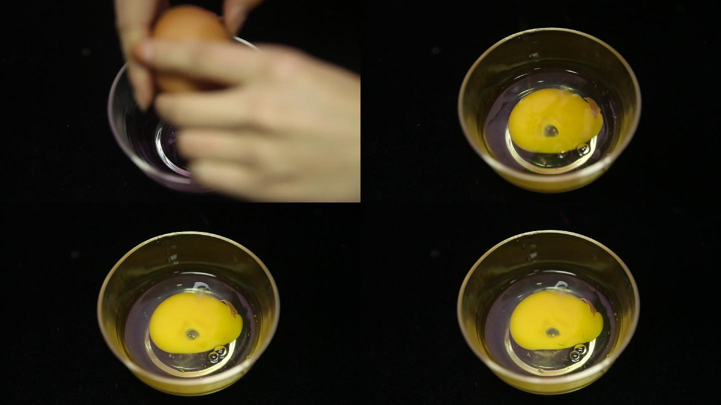 玻璃碗磕鸡蛋 (2)