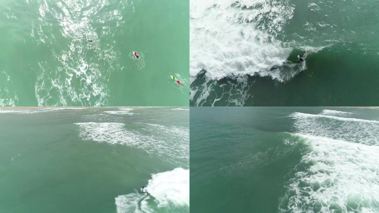 海南万宁日月湾国际冲浪比赛航拍