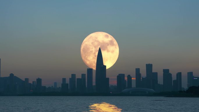 月亮从大湾区升起
