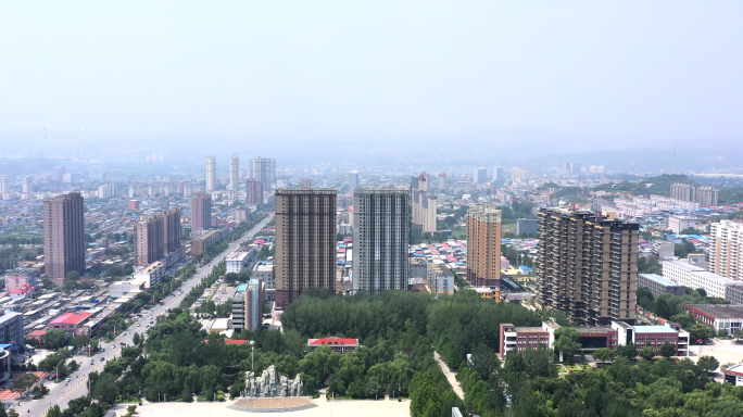 【4K】山西霍州市航拍