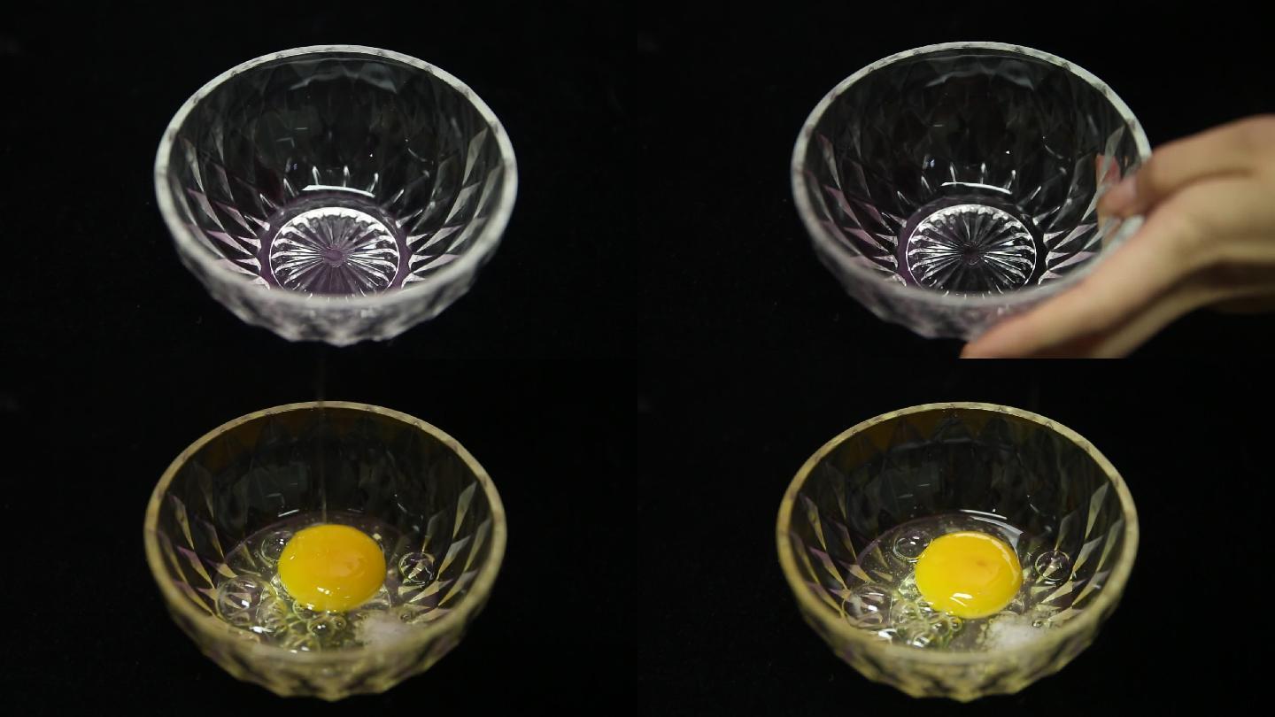 玻璃碗磕鸡蛋 (3)