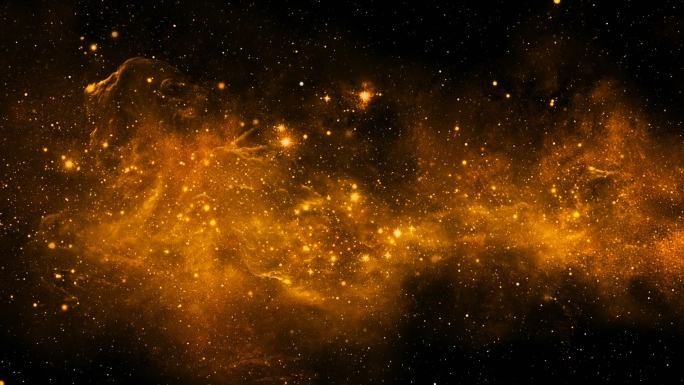 【4K宇宙】金色散开时空幻想大气震撼背景