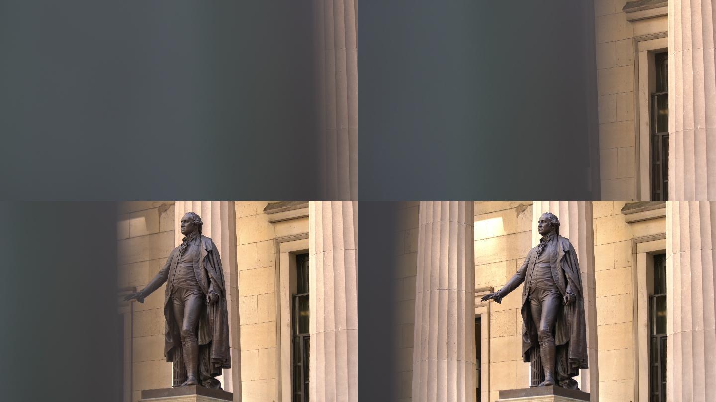 乔治·华盛顿雕像石雕人像美国外国