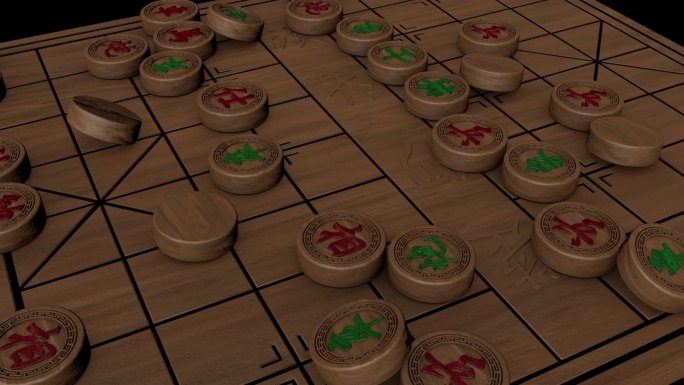三维模型 中国象棋