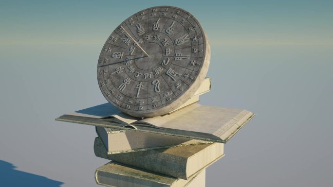 日晷石钟古代计时时钟