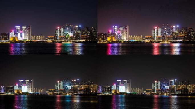 深圳摩天轮-前海摩天轮-前海夜景-前海