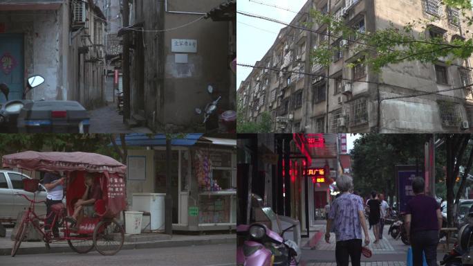 杭州温州绍兴南方城市老城区市井生活