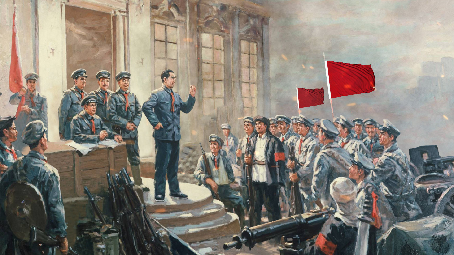 南昌起义_1920x1080_高清视频素材下载(编号:6489344)_舞台背景_光厂