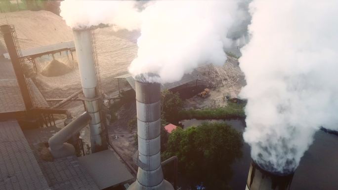 工业污染冷凝气候变化煤炭