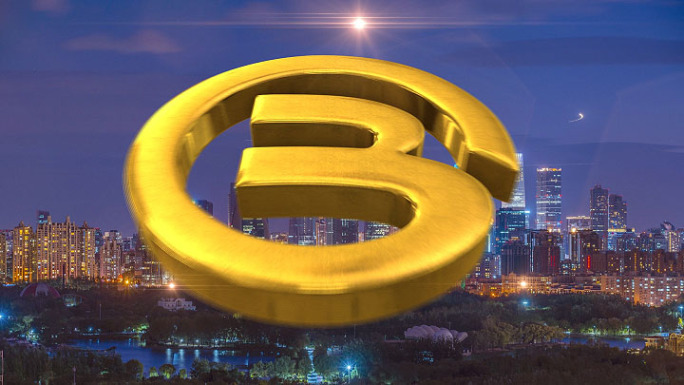 北京银行  银行 logo  AE 模版