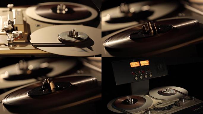 开盘带录音机70年代央视电影唱片机