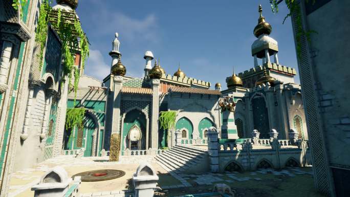 异域风格清真寺