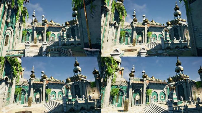 异域风格清真寺