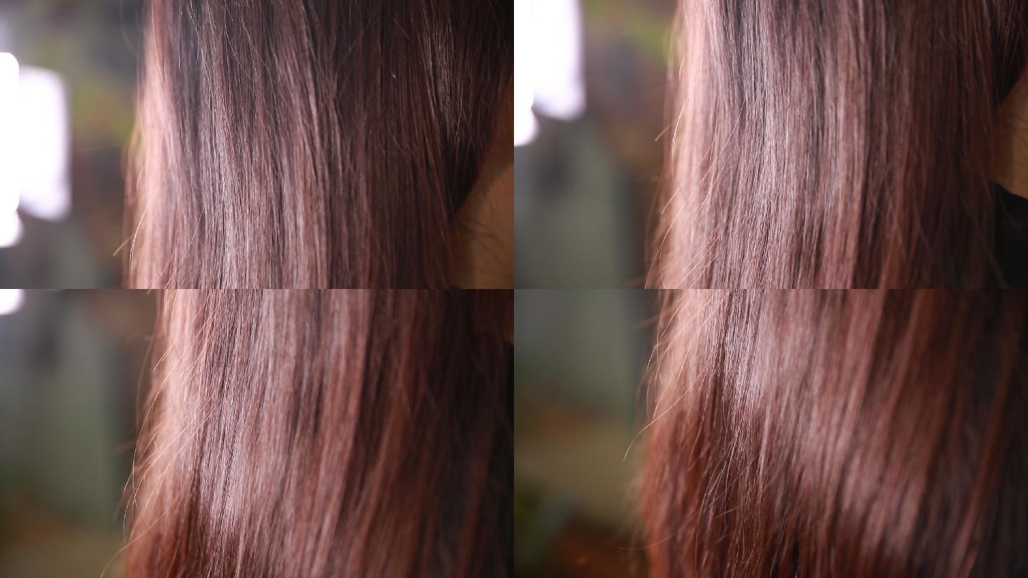 染发后的发质发色发梢 (1)