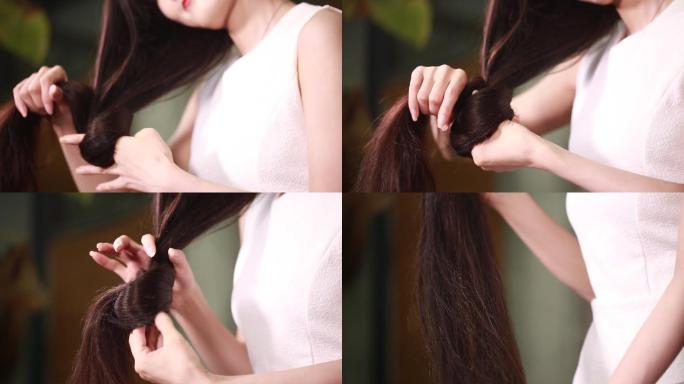 柔韧健康头发发质 (4)