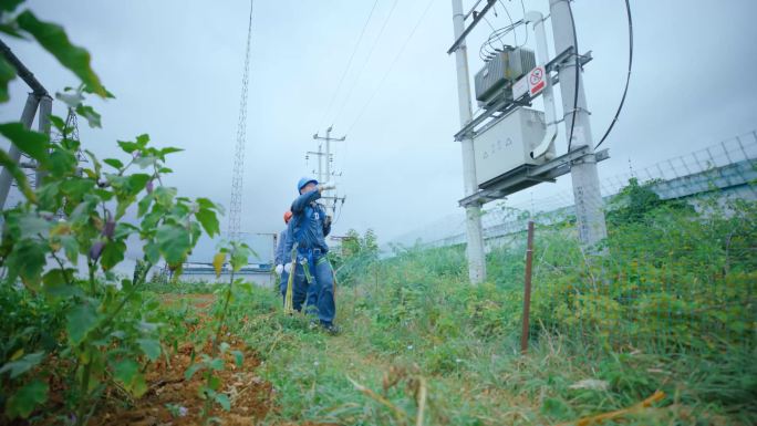 电网人员巡视、维修电路