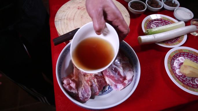 料酒腌制猪肉牛肉 (2)