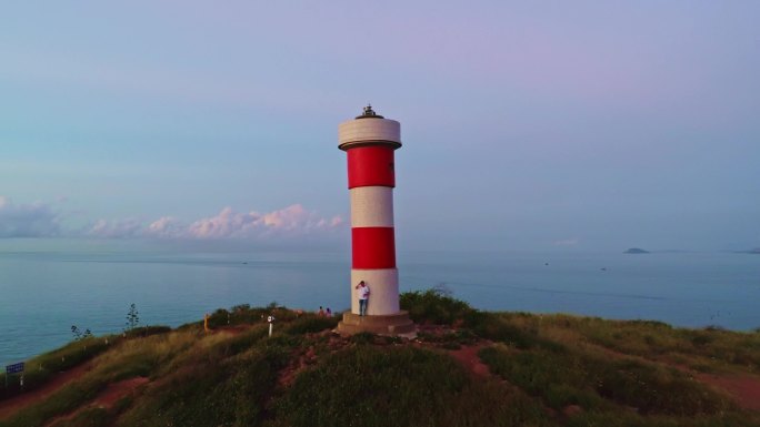 福建小垦丁漳州镇海角航拍