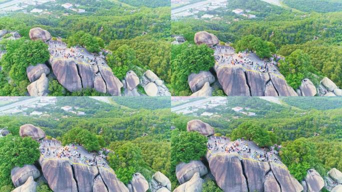 航拍漳州云洞岩漳州旅游景点