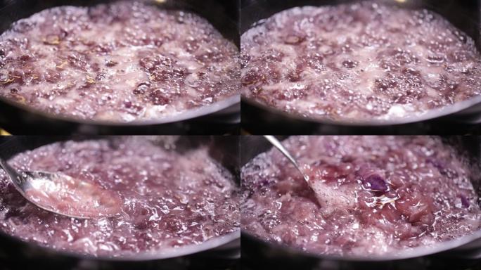 炖煮紫薯银耳羹 (3)