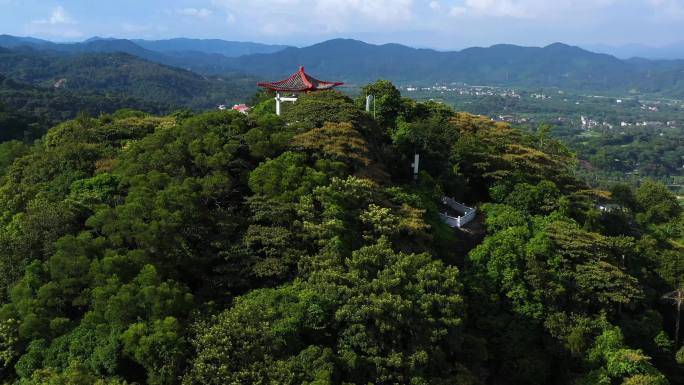 惠州罗浮山狮子峰航拍