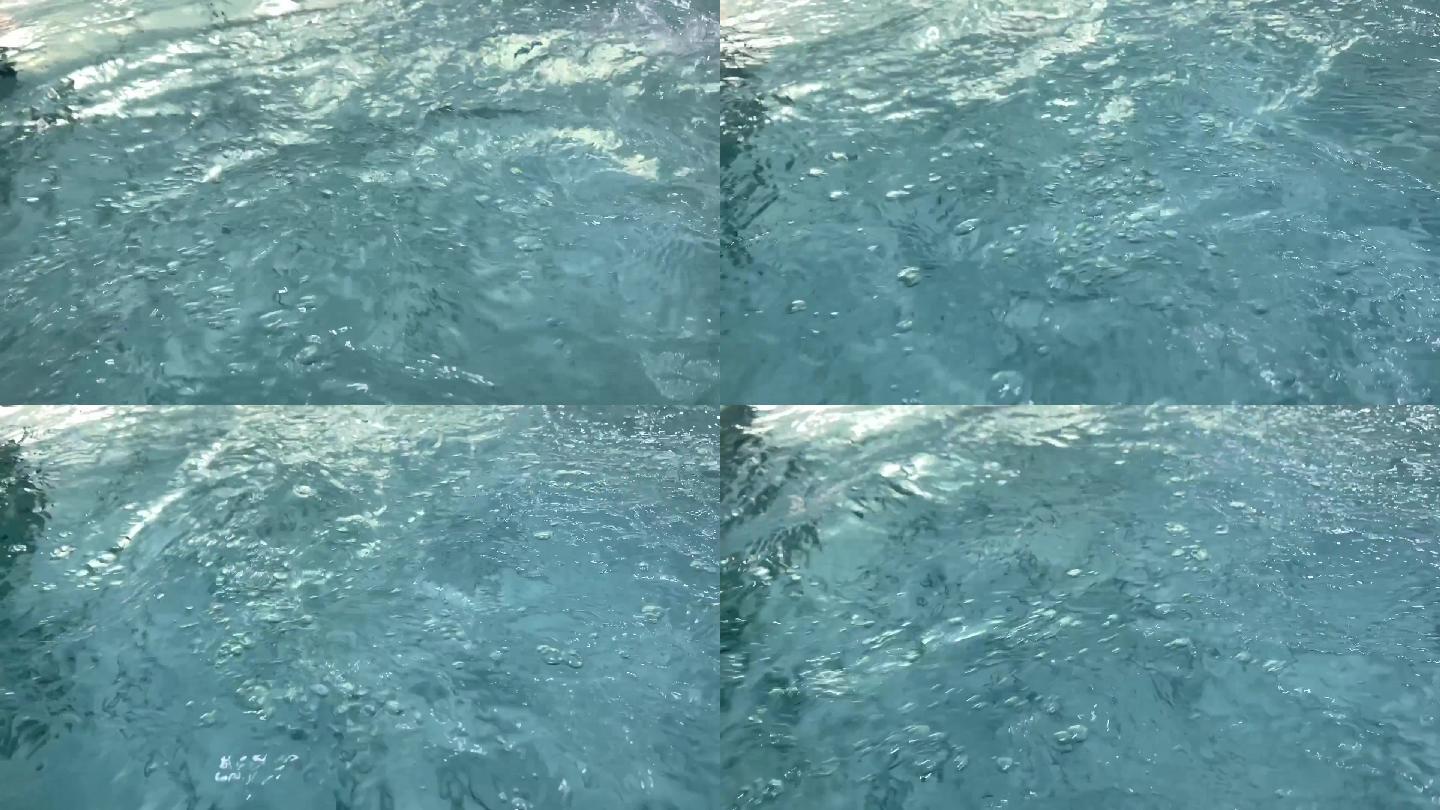 温泉泳池水波纹波浪 (3)