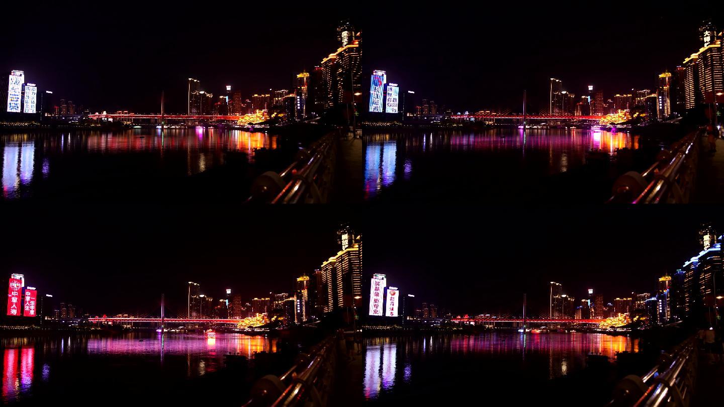 千厮门大桥延时摄影