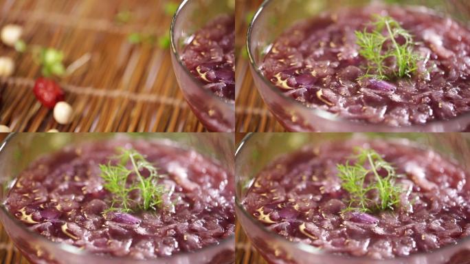 养生粥品紫薯银耳羹 (3)