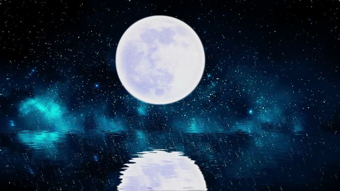 【原创】唯美月亮升起