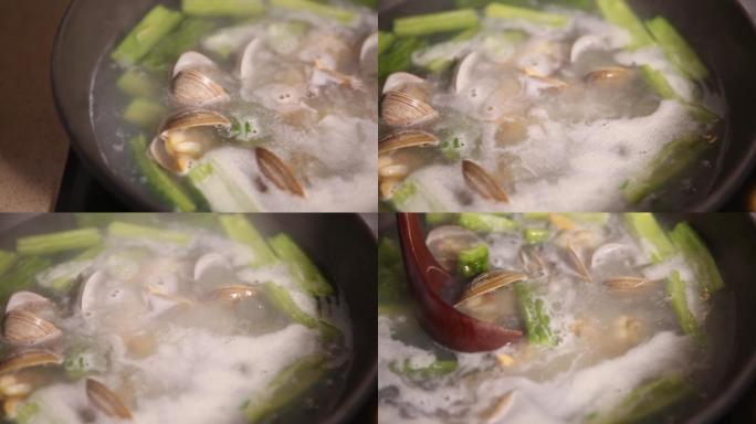 花蛤蛤蜊苦瓜汤 (5)