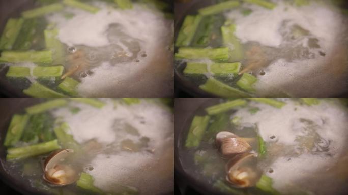 花蛤蛤蜊苦瓜汤 (3)