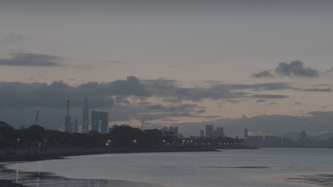 海边延时风景实拍视频