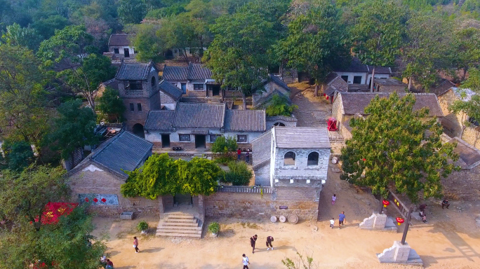 沂南红色影视城，地主大院，古村落