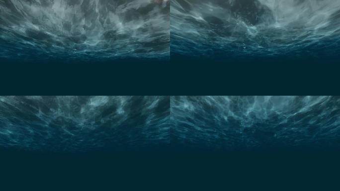 4K渲染裸眼3D海底穿梭