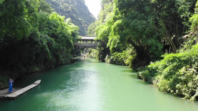 三峡人家龙进溪入口