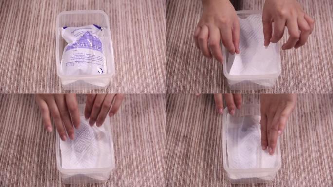 冰袋一次性餐盒 (1)