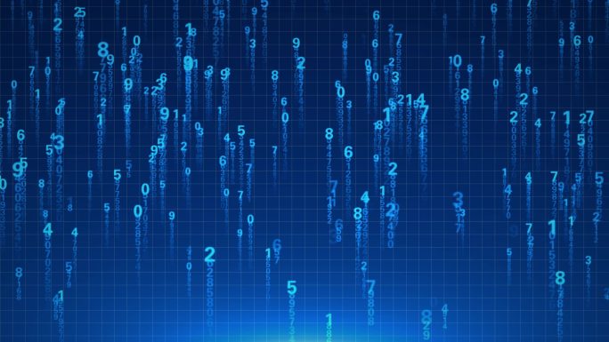 黑客帝国粒子数据流无缝循环