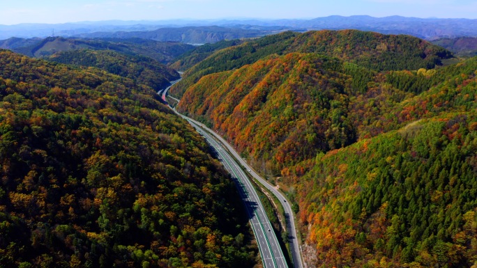 山间公路道路