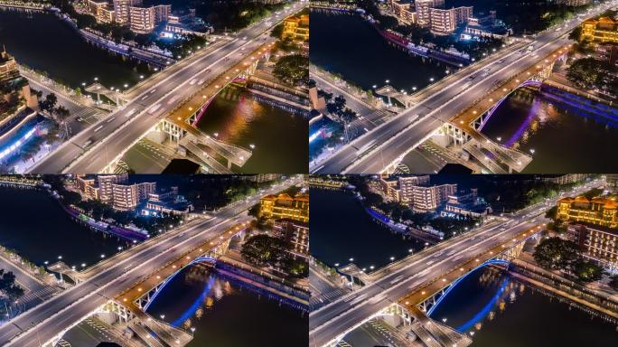 蓬江桥顶 移动延时