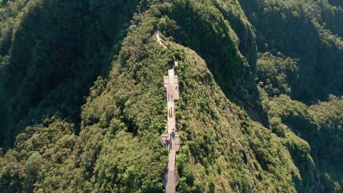 海南尖峰岭航拍4K素材