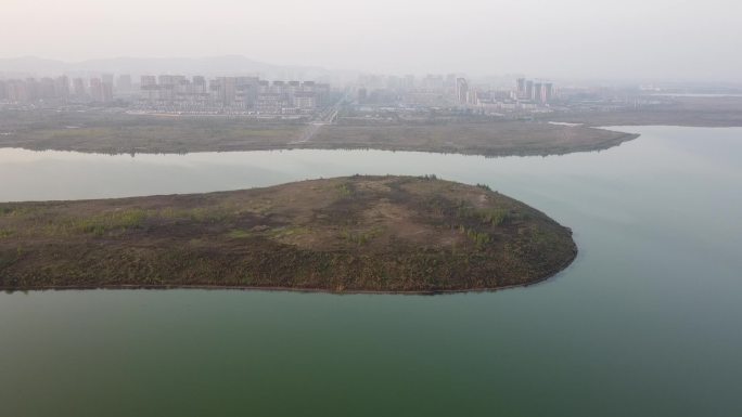 淮北 绿金公园 湖面