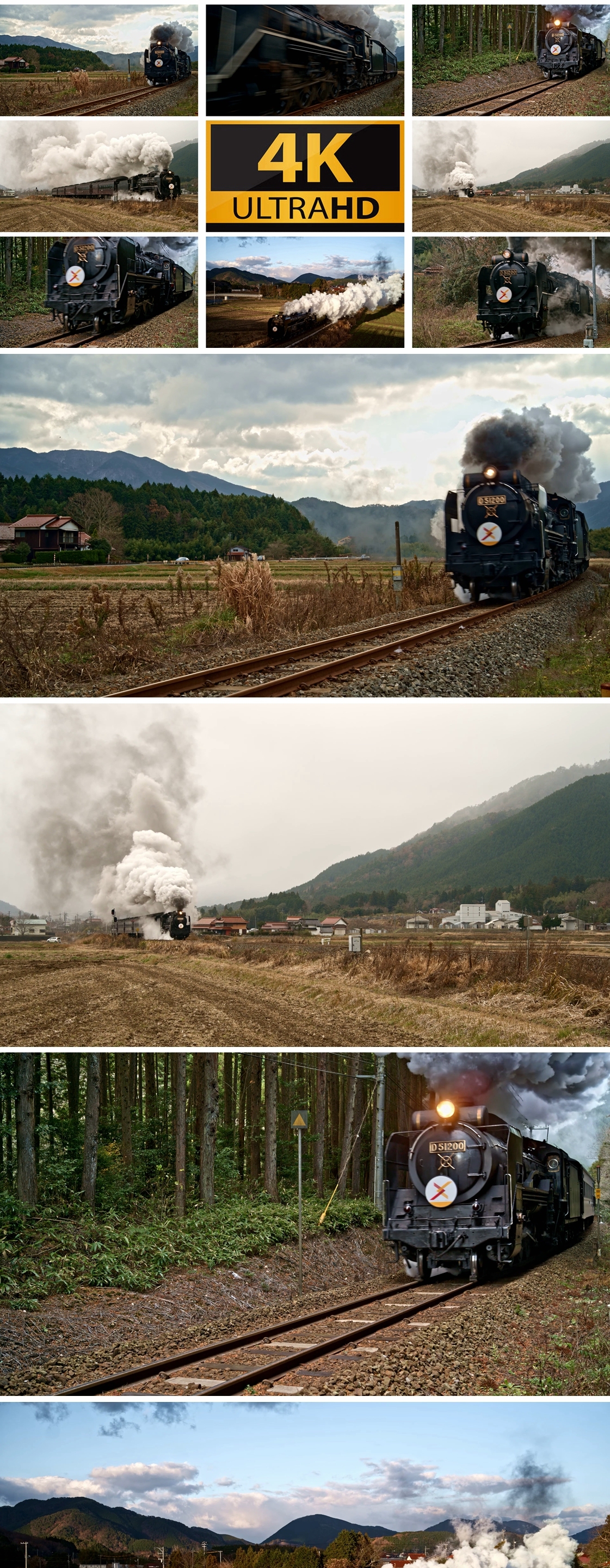 蒸汽火车蒸汽机车复古列车