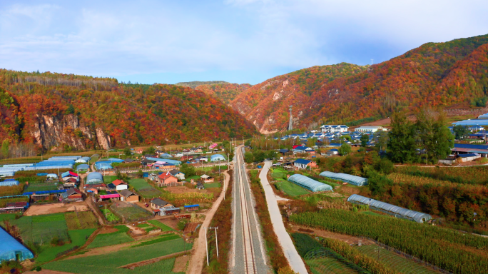 白山黄家崴子村