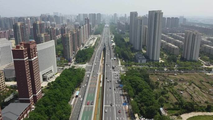 浑南中路隧道口及桥梁