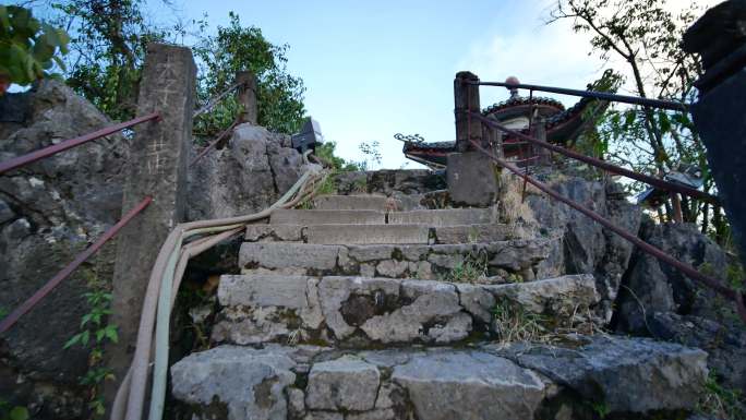 山路爬山登山古道山间小路