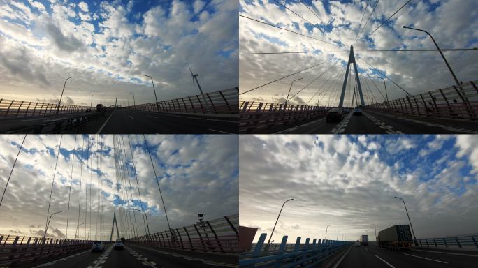 高速公路第一视角，杭州湾跨海大桥